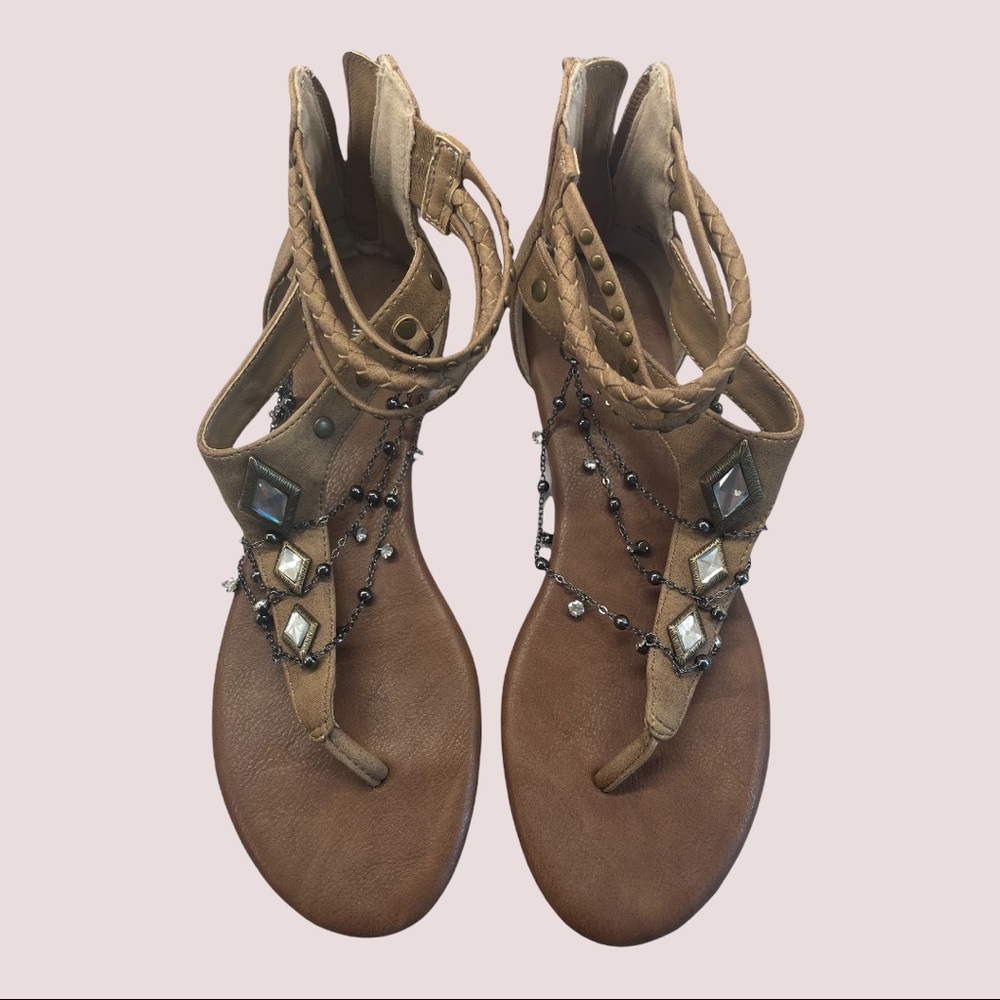Limelight Tiara/Gladiator Sandals